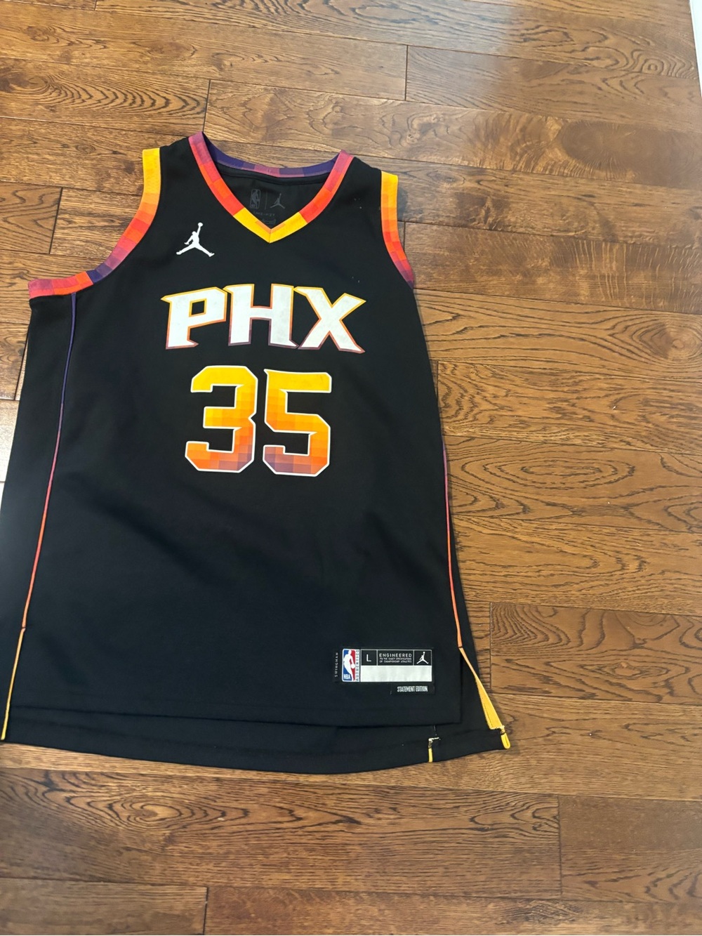 PHX Black Kids Basketball Jersey - Size L